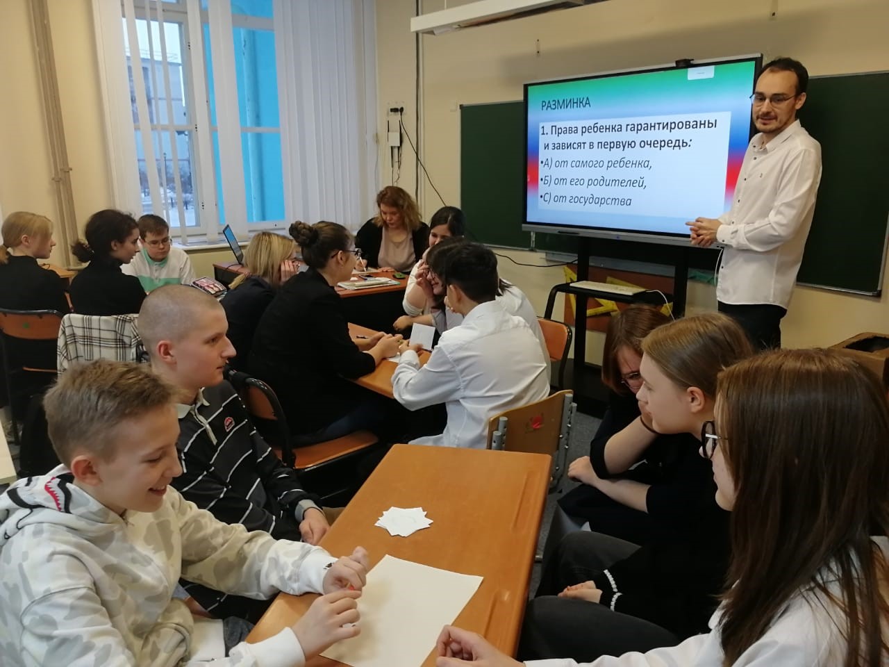 В основной общеобразовательной школе № 1 города Анадыря прошли уроки,  посвященные Всемирному дню прав ребенка